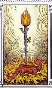 Alchemical Tarot - Ace of Fire